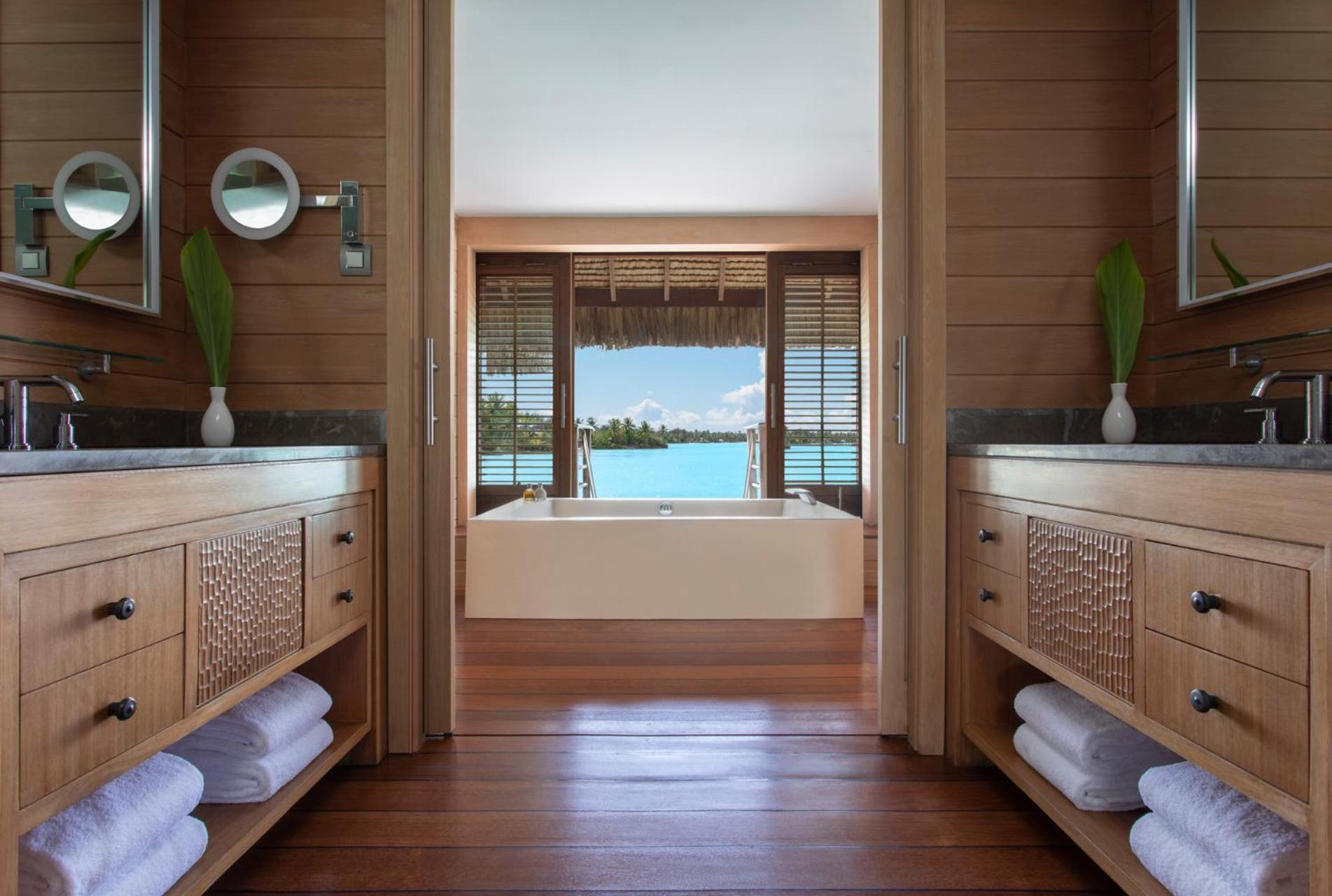 One-Bedroom Mountain-View Overwater Bungalow Suite Plunge Pool