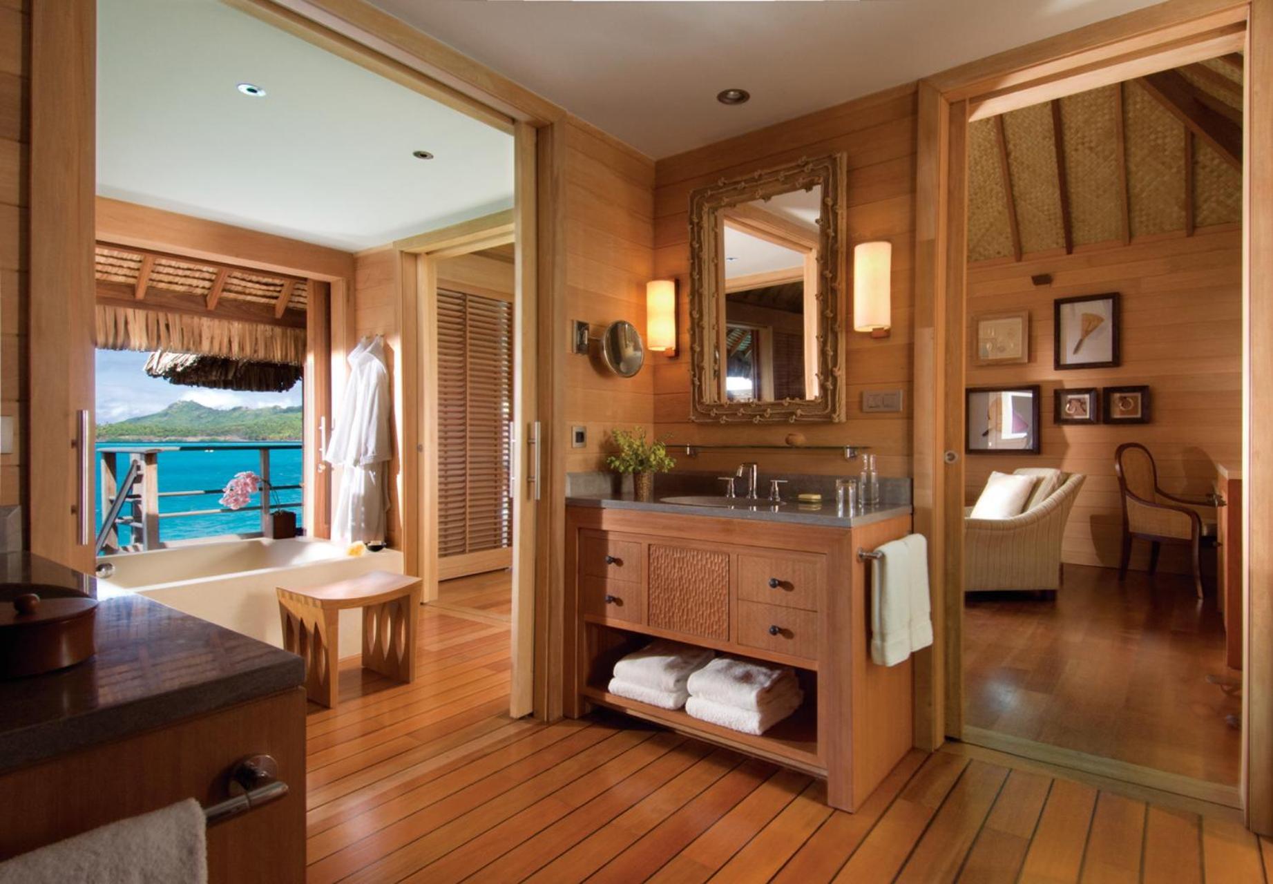 One Bedroom Premier Mountain view Overwater Bungalow Suite King